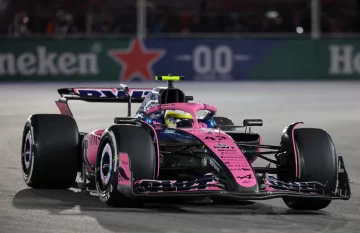 Franco Colapinto y su enojo tras la carrera nocturna de la Fórmula 1 en Las Vegas: “El auto fue un desastre”