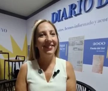 Laura Palma en el stand de DIARIO DE CUYO: “La Red Tulum en una jornada ha trasladado a 45 mil personas gratis” Laura Palma en el stand de DIARIO DE CUYO: “La Red Tulum en una jornada ha trasladado a 45 mil personas gratis”