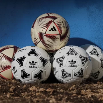 Sporting y Adidas presentan la nueva colección de pelotas mundialistas
