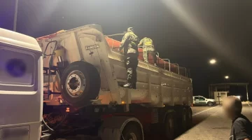 Gendarmería detectó en San Juan irregularidades en camión que transportaba una insólita carga Gendarmería detectó en San Juan irregularidades en camión que transportaba una insólita carga