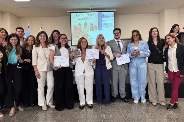 Niñez y la Corte de Justicia recibieron una distinción internacional por su trabajo con menores en conflicto con la ley