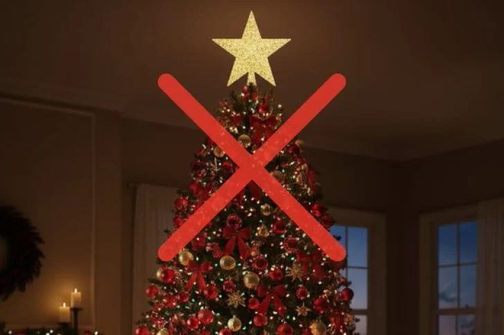 Adiós a la estrella en la punta del árbol: el adorno moderno que se impone esta Navidad