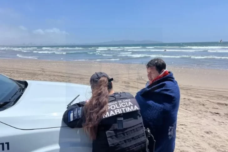 El ciclista que se arrojó al mar en Chile y salvó la vida de cuatro sanjuaninos: “La desesperación de los niños me hundía”