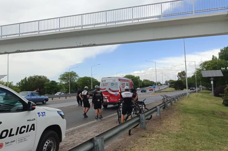Contuvieron a una joven que intentó arrojarse de un puente de la Avenida Circunvalación