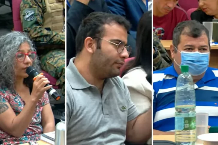 Femicidio de Cecilia Strzyzowski: César Sena se mantuvo en silencio, mientras Emerenciano y Acuña reiteraron su inocencia