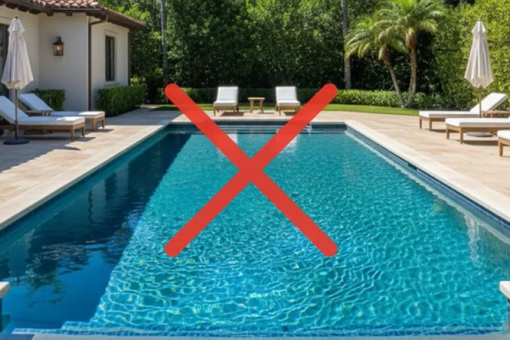 Adiós a la clásica pileta celeste: el color tendencia que transforma el jardín y dominará el verano 2026