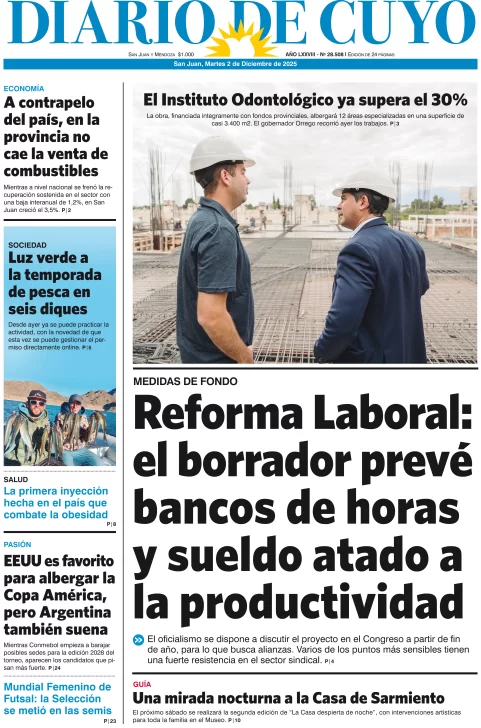 Tapa Edición 2 de Diciembre de 2025