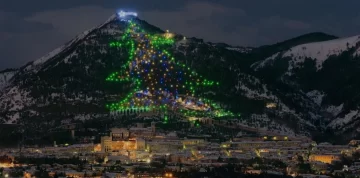 El árbol de Navidad más grande del mundo