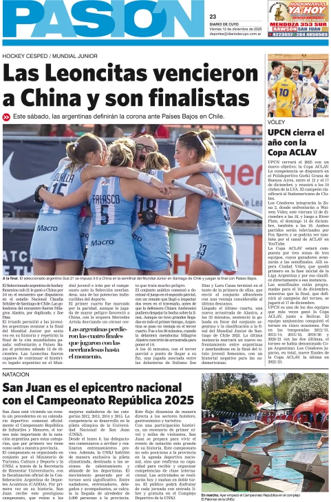 Tapa Pasión 12 de Diciembre del 2025