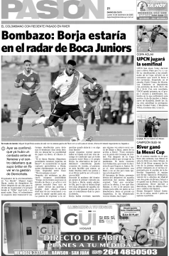 Tapa Pasión 15 de Diciembre del 2025