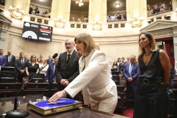 Bullrich confirmó que el Senado tratará la Ley de Glaciares en sesión extraordinaria Bullrich confirmó que el Senado tratará la Ley de Glaciares en sesión extraordinaria