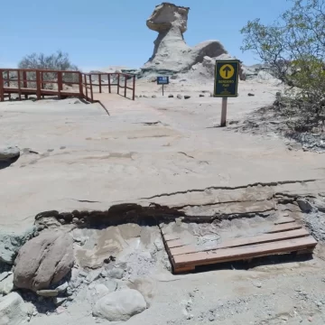 Tras la creciente y las intensas lluvias, así quedó el Parque Provincial Ischigualasto Tras la creciente y las intensas lluvias, así quedó el Parque Provincial Ischigualasto