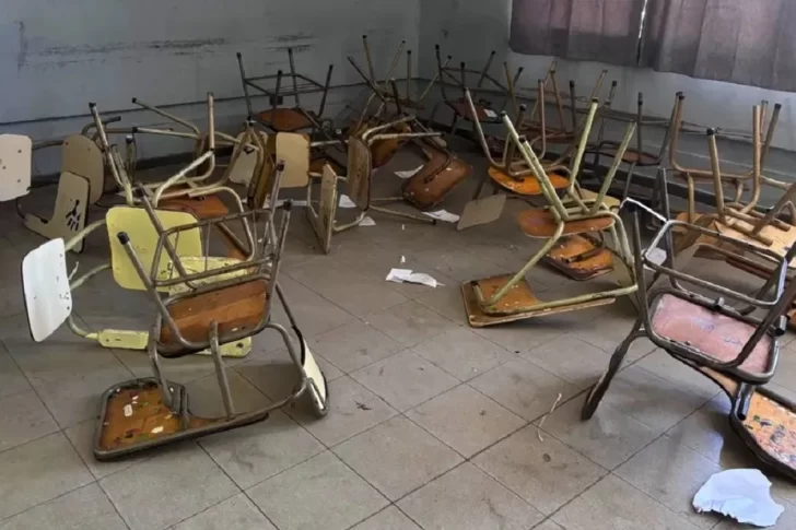 Descontrolado festejo del último día de la secundaria: desmanes, insultos y 140 chicos quedaron libres