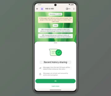 La nueva función que se viene a WhatsApp: los recién llegados a un grupo podrán acceder a los mensajes previos