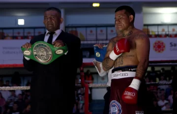 Las 20 mejores imágenes de la pelea que consagró a Pacman como campeón Mundial Gold de la AMB Las 20 mejores imágenes de la pelea que consagró a Pacman como campeón Mundial Gold de la AMB