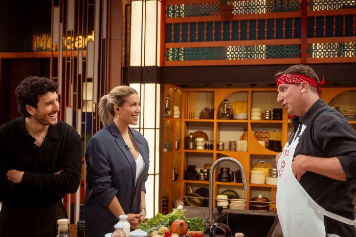 Sebastián Yatra sorprendió y revolucionó las cocinas de en MasterChef Celebrity