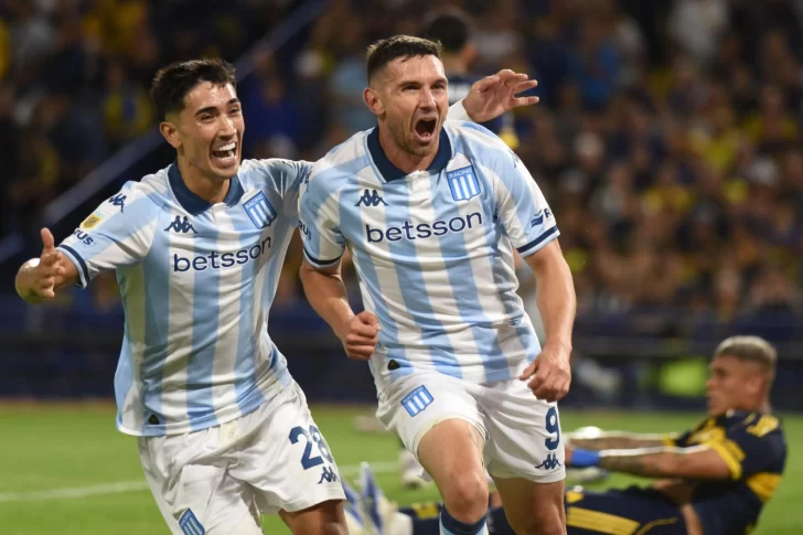 Racing venció a Boca 1-0 en la Bombonera con gol de “Maravilla” Martínez y es finalista del Clausura