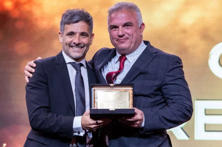 El vicepresidente de Los Azules, Michael Meding, fue elegido como “Empresario Minero del Año 2025”