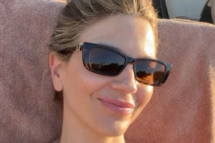 La foto de Marcela Kloosterboer en las Cataratas de lguazú con una microbikini