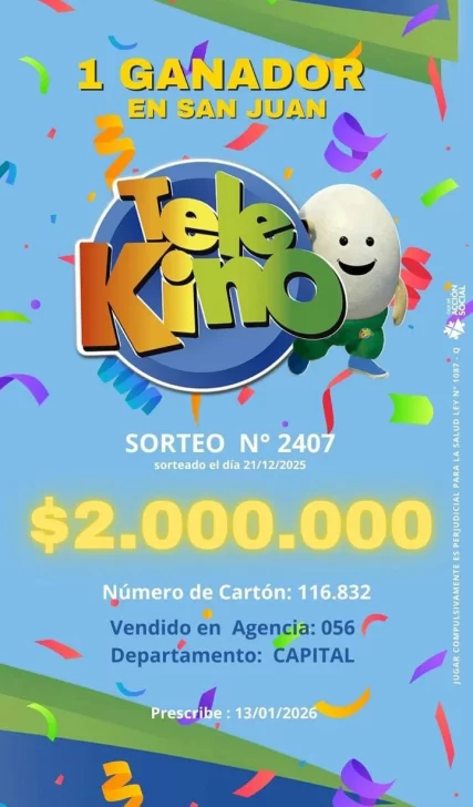 telekino ganador