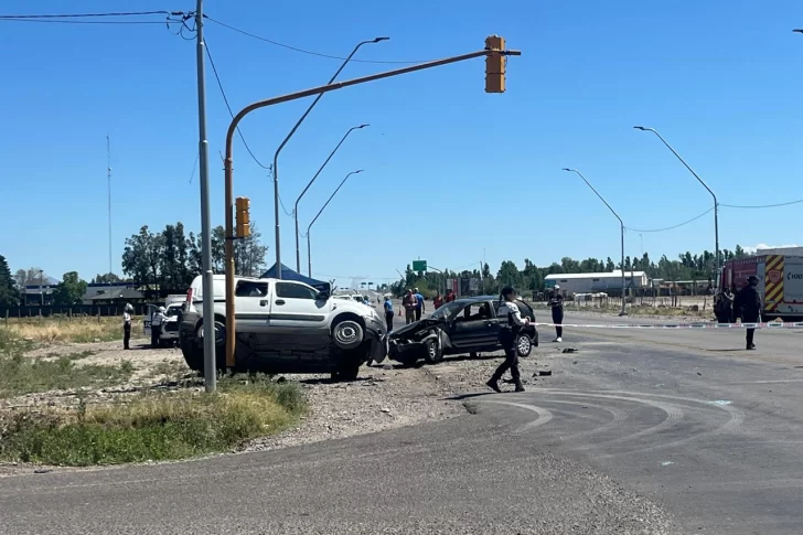 Un verdulero de la zona, la víctima fatal del triple choque en Calle 9 y Ruta 40
