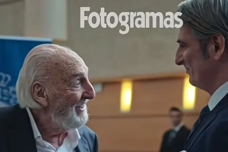 La última escena de Héctor Alterio la compartió con su hijo