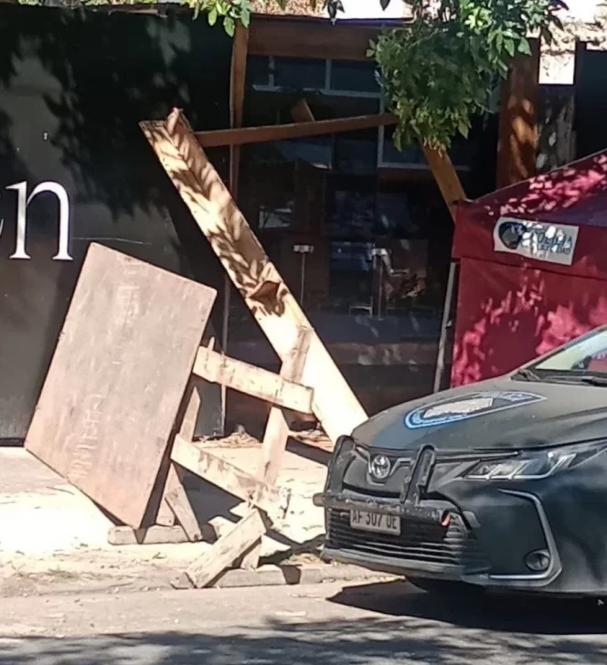 Tragedia: un andamio de una obra en construcción cayó sobre una joven y la mató Tragedia: un andamio de una obra en construcción cayó sobre una joven y la mató