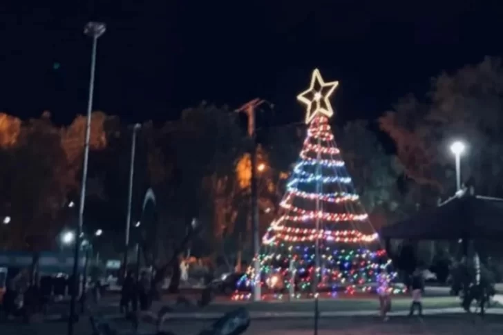 Vandalizaron el árbol de Navidad de Calingasta: “Este tipo de situaciones generan un profundo pesar”