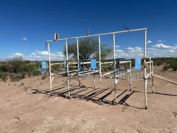 Desarticularon una carrera de caballos clandestina tras una denuncia anónima: había 50 personas y tenías hasta gateras en la pista Desarticularon una carrera de caballos clandestina tras una denuncia anónima: había 50 personas y tenías hasta gateras en la pista