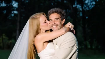 El increíble casamiento de Nicolás Cabré y Rocío Pardo en un bosque cordobés