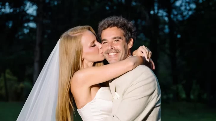 El increíble casamiento de Nicolás Cabré y Rocío Pardo en un bosque cordobés