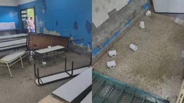 La familia de una alumna destrozó una escuela de Malvinas Argentinas y quemó con agua hirviendo a los docentes La familia de una alumna destrozó una escuela de Malvinas Argentinas y quemó con agua hirviendo a los docentes