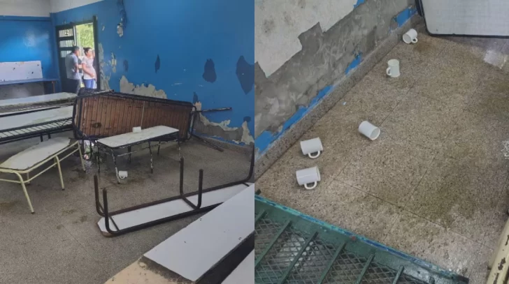 La familia de una alumna destrozó una escuela de Malvinas Argentinas y quemó con agua hirviendo a los docentes La familia de una alumna destrozó una escuela de Malvinas Argentinas y quemó con agua hirviendo a los docentes