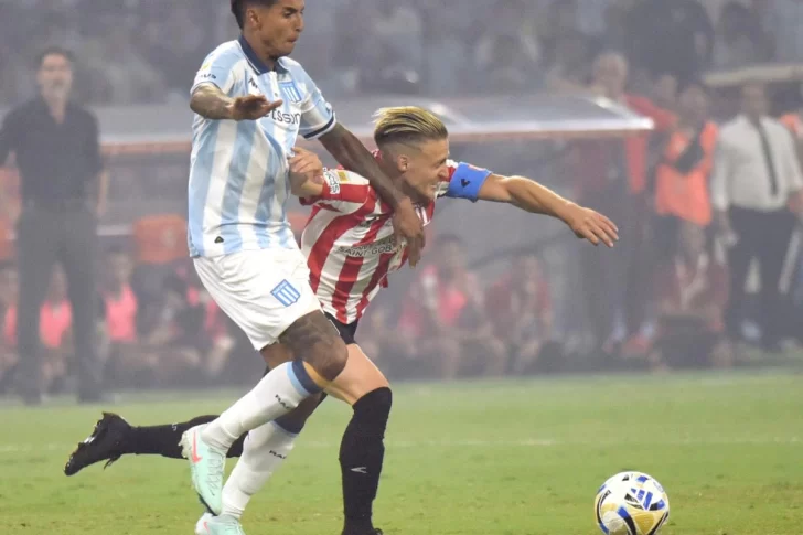 Racing y Estudiantes empatan 1-1 en la final del Torneo Clausura