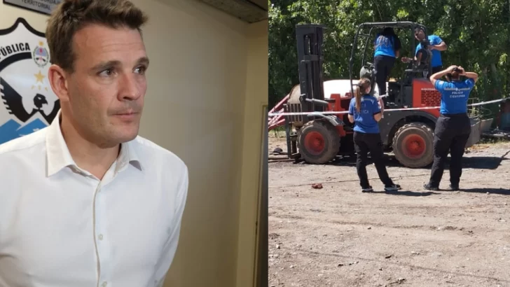 Tragedia con un autoelevador en Pocito: el fallecido no estaba solo e investigan una posible falla humana Tragedia con un autoelevador en Pocito: el fallecido no estaba solo e investigan una posible falla humana