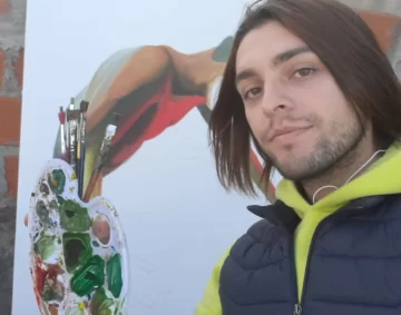 Talento, identidad y constancia: quién es Burka, el joven oriundo de Chimbas que ganó el Premio Franklin Rawson a las Artes Visuales
