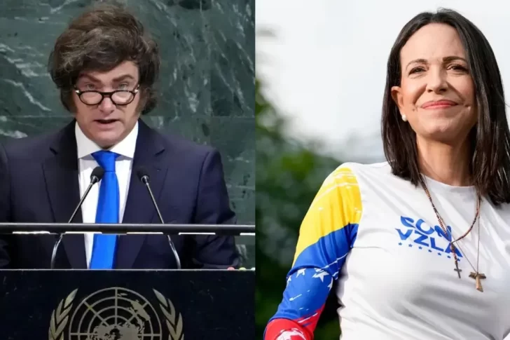 Milei estará presente la entrega del Premio Nobel de la Paz a María Corina Machado