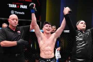 Kevin Vallejos hizo historia entrando en el ranking mundial de la UFC Kevin Vallejos hizo historia entrando en el ranking mundial de la UFC