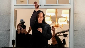 María Corina Machado reapareció en Oslo tras más de un año en la clandestinidad María Corina Machado reapareció en Oslo tras más de un año en la clandestinidad