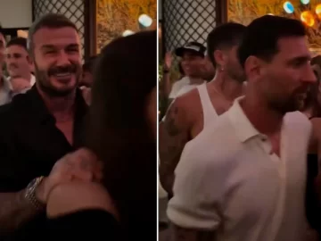 Messi hizo el “trencito” en el festejo del Inter Miami y se volvió viral