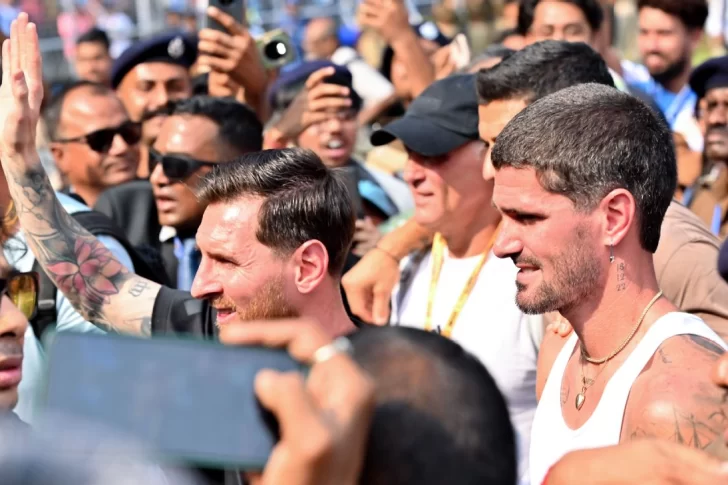 Autoridades piden disculpas tras los graves incidentes en la recorrida Lionel Messi por India