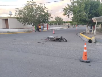 Se conocieron detalles del choque entre dos motos en Ullum: el estado de salud de los conductores