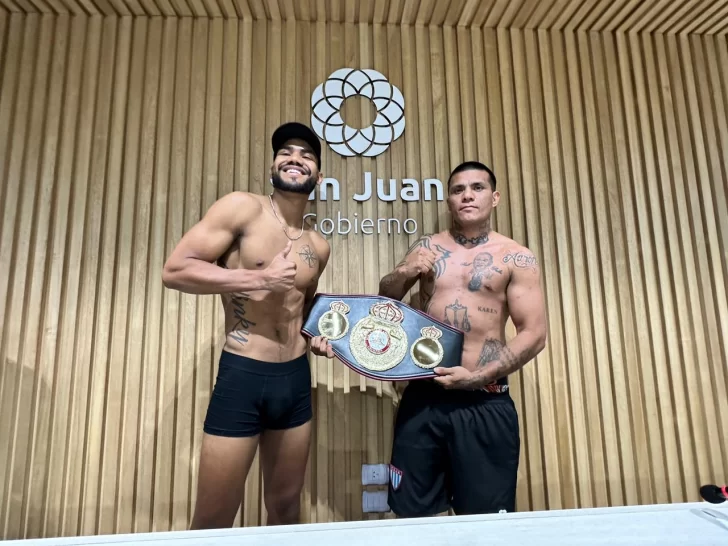 Fernández y Carabello listos para la pelea por la corona Gold en el Cantoni Fernández y Carabello listos para la pelea por la corona Gold en el Cantoni