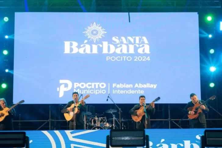 Más de 50 artistas sanjuaninos serán parte de la impresionante grilla de la Fiesta de Santa Bárbara en Pocito