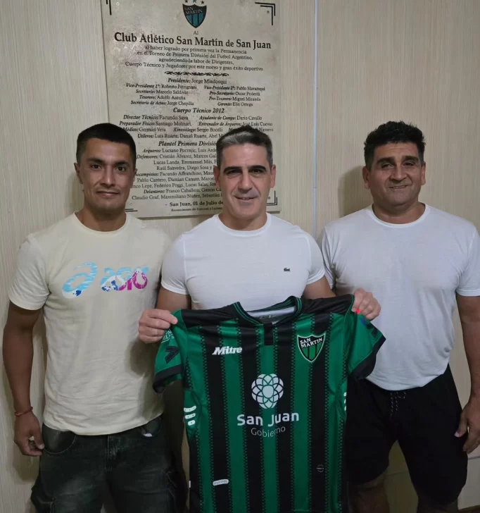 San Martín ya se arma pensando en la Primera Nacional: confirmó a Ariel Martos como nuevo DT San Martín ya se arma pensando en la Primera Nacional: confirmó a Ariel Martos como nuevo DT