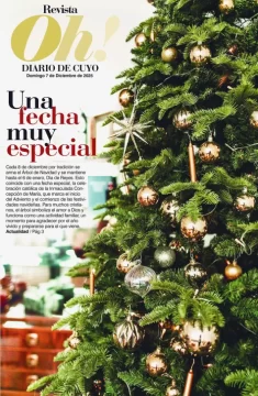 TAPA REVISTA OH!   7 de diciembre 2025