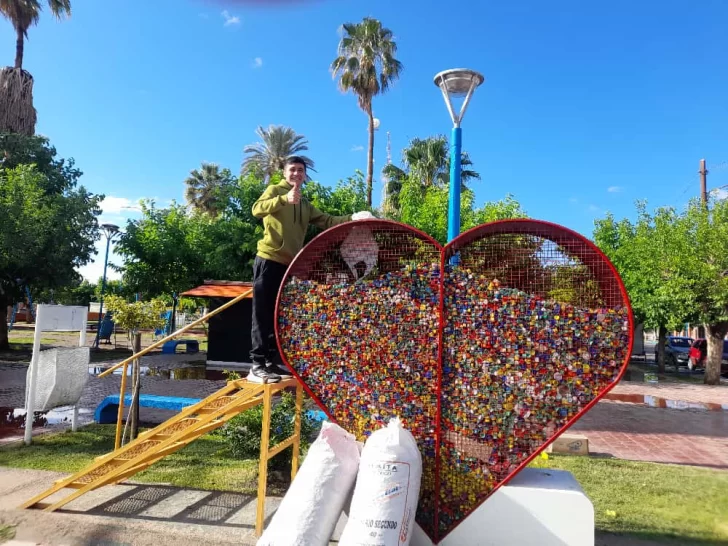 Los estudiantes sanjuaninos que juntaron casi 200 kilos de tapitas para donar al Hospital Garrahan Los estudiantes sanjuaninos que juntaron casi 200 kilos de tapitas para donar al Hospital Garrahan