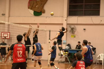 Amistoso de preparación para la Liga Federal Argentina de Voley