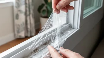 Para qué sirve colocar papel film en los rieles de las ventanas y por qué recomiendan hacerlo Para qué sirve colocar papel film en los rieles de las ventanas y por qué recomiendan hacerlo