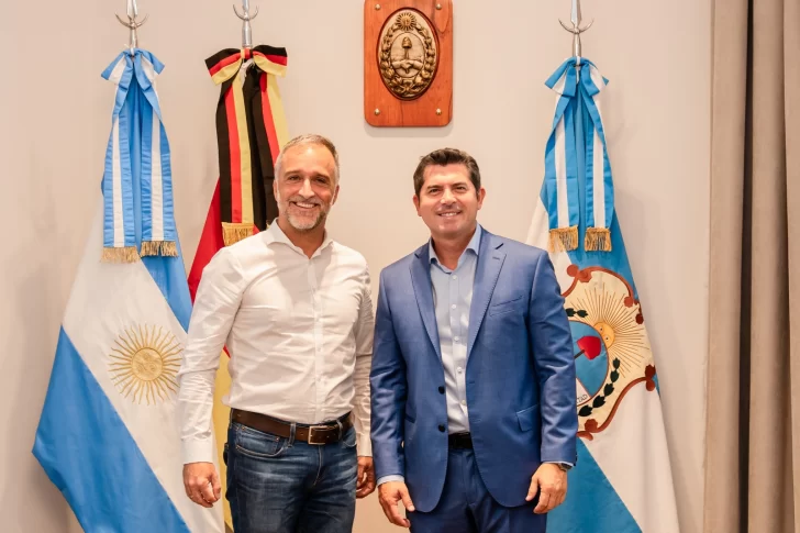 Con la minería como eje, Orrego recibió al cónsul de Alemania en Mendoza